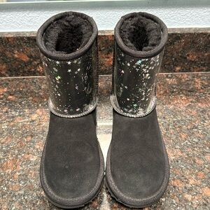 Ugh Boots Clear glitter stars